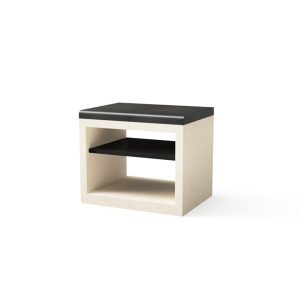 Tuozi Kitaway 4035 – Modulo piano di lavoro 84 cm bianco e nero