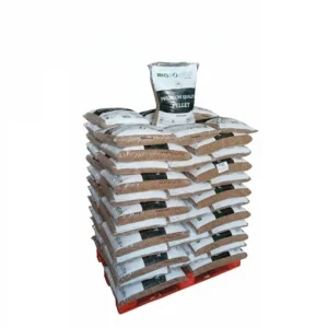 BioPower Pellet di pino β 65 sacchi da 15 kg (975 kg)