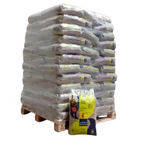 Pellets Asturias ENplus A1 – 72 sacchi da 15 kg (1.080 kg)
