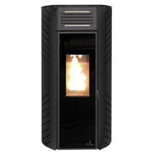 Stufa a pellet CTL Zara 10 kW nera