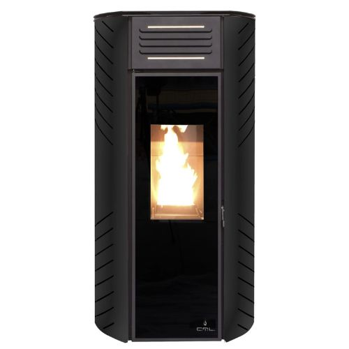 Stufa a pellet CTL Zara 10 kW nera