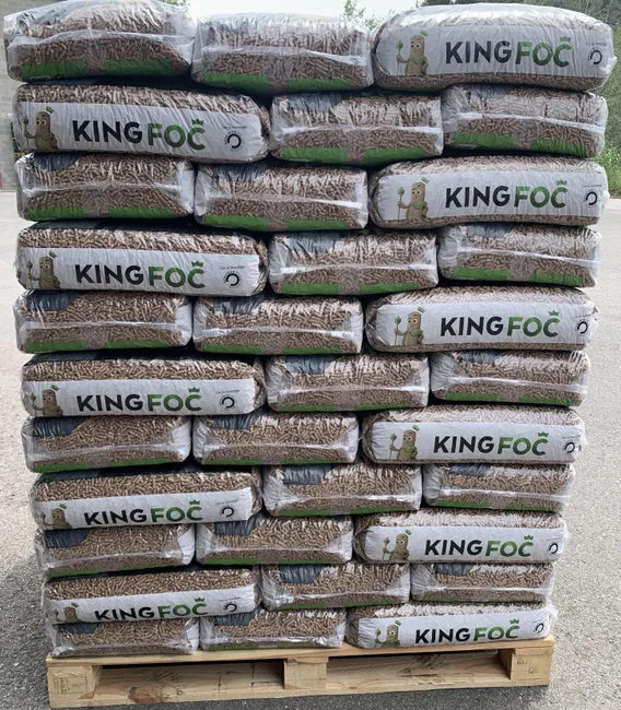 Kingfoc ENplus A1 – 77 sacchi da 15 kg (1.155 kg)