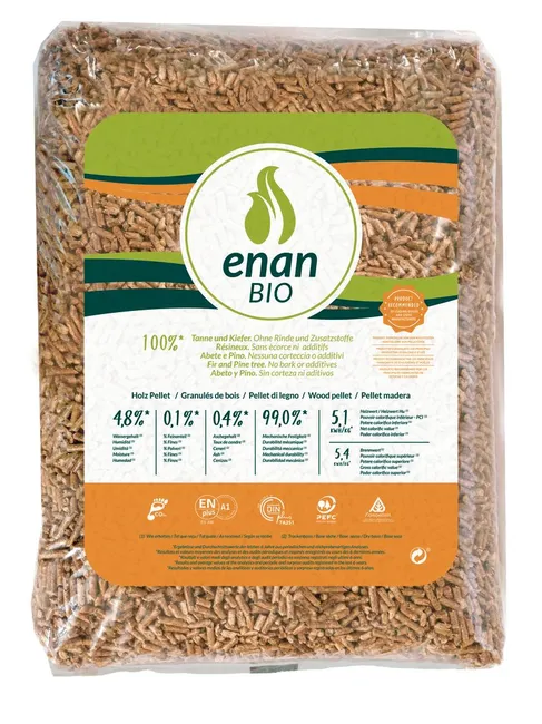 ENAN Bio ENplus A1 – 70 sacchi da 15 kg (1.050 kg)