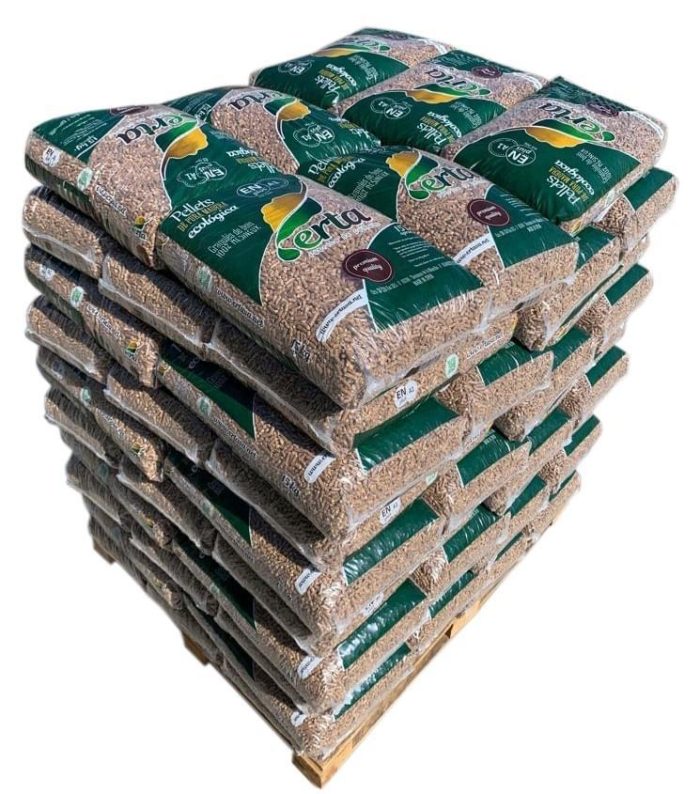 Erta Pellet Premium ENplus A1 – 77 sacchi da 15 kg (1.155 kg)