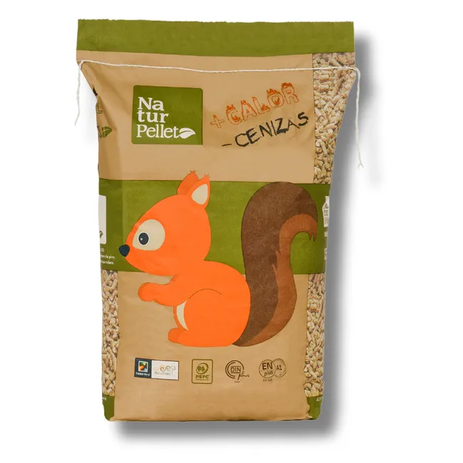 Naturpellet ENplus A1 – 5 pallet, 350 sacchi da 15 kg