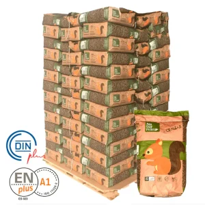Naturpellet ENplus A1 – 2 pallet, 140 sacchi da 15 kg
